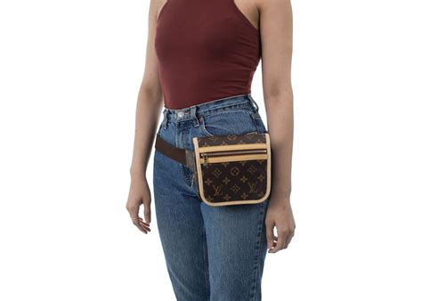 louis vuitton waist bag bosphore monogram brown|LOUIS VUITTON Monogram Bosphore Pochette .